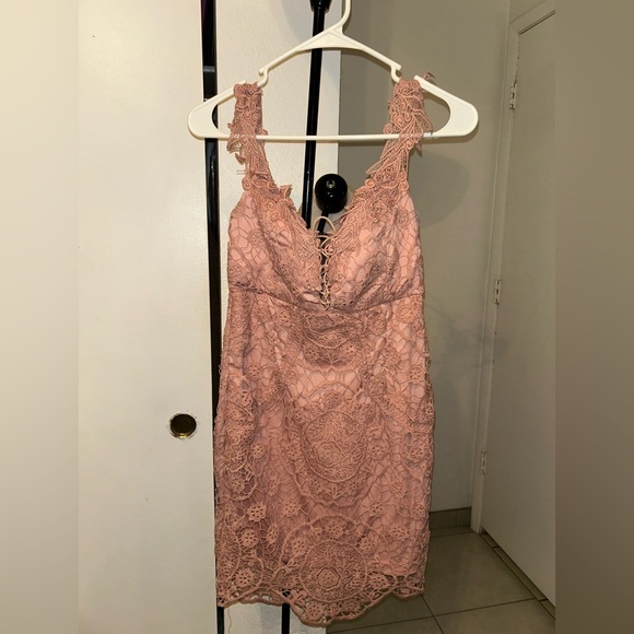 Fashion Nova Dresses & Skirts - Fashion Nova Dressed Up For You Dress - Mauve Size M